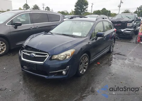 2016 Subaru Impreza 2.0I Sport Premium из США, поврежденный, VIN JF1GPAP64GH284163